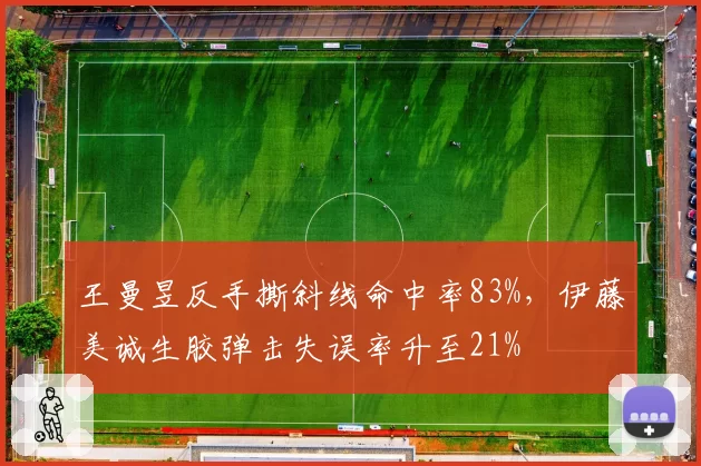 王曼昱反手撕斜线命中率83%,伊藤美诚生胶弹击失误率升至21%